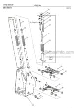 Photo 2 - Toyota 7SLL12.5F 7SLL16F Spare Parts Catalogue Powered Pallet Stacker 224707 SN904365-