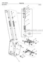 Photo 2 - Toyota 7SLL12.5F 7SLL16F Spare Parts Catalogue Powered Pallet Stacker 224707 SN904365-