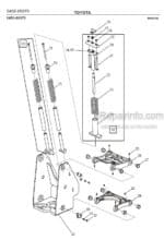 Photo 2 - Toyota 7SLL12.5F 7SLL16F Spare Parts Catalogue Powered Pallet Stacker 224823 SN910327-