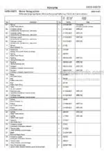 Photo 4 - Toyota 7SLL12.5F 7SLL16F Spare Parts Catalogue Powered Pallet Stacker 230923 SN934730-