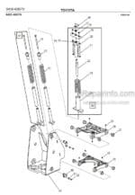 Photo 2 - Toyota 7SLL12.5F 7SLL16F Spare Parts Catalogue Powered Pallet Stacker 241264 SN955047-