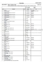 Photo 4 - Toyota 7SLL12.5F 7SLL16F Spare Parts Catalogue Powered Pallet Stacker 241264 SN955047-