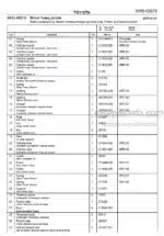 Photo 4 - Toyota 7SLL12.5F 7SLL16F Spare Parts Catalogue Powered Pallet Stacker 241264 SN955047-