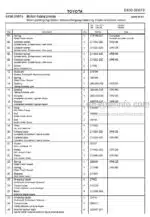 Photo 4 - Toyota 7SLL12.5 7SLL16 Spare Parts Catalogue Powered Pallet Stacker 229033 SN925298-