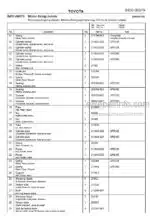 Photo 4 - Toyota 7SLL12.5 7SLL16 Spare Parts Catalogue Powered Pallet Stacker 239408 SN952238-