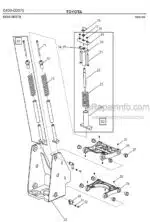 Photo 2 - Toyota 7SLL12.5 7SLL16 Spare Parts Catalogue Powered Pallet Stacker 241262 SN955047-