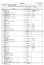 Photo 4 - Toyota 7SLL13.5S Spare Parts Catalogue Powered Pallet Stacker 230920 SN934730-