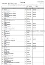 Photo 4 - Toyota 7SLL13.5S Spare Parts Catalogue Powered Pallet Stacker 241266 SN955047-