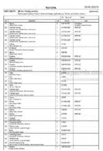 Photo 4 - Toyota 7SLL13.5S Spare Parts Catalogue Powered Pallet Stacker 227773 SN922031-