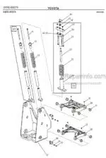 Photo 2 - Toyota 7SLL13.5S Spare Parts Catalogue Powered Pallet Stacker 229035 SN925298-