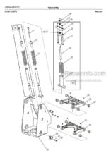 Photo 2 - Toyota 7SLL20F Spare Parts Catalogue Powered Pallet Stacker 246055 SN980138-