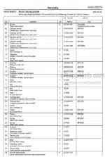 Photo 4 - Toyota 7SLL20F Spare Parts Catalogue Powered Pallet Stacker 246055 SN980138-