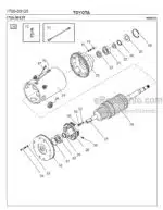 Photo 2 - Toyota 7SM08F Spare Parts Catalogue Powered Pallet Stacker 226729 SN917080-