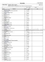 Photo 4 - Toyota 7SM08F Spare Parts Catalogue Powered Pallet Stacker 239406 SN955773-