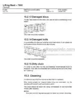 Photo 5 - Toyota 7SM10 7SM12 7SM12S Service Manual Powered Pallet Stacker 226306-040 SN715612-