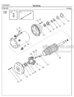 Photo 2 - Toyota 7SM10 7SM12 Spare Parts Catalogue Powered Pallet Stacker 209619 SN560555-570988