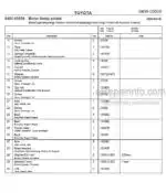 Photo 4 - Toyota 7SM10 7SM12 Spare Parts Catalogue Powered Pallet Stacker 219211 SN723981-