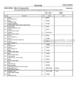 Photo 4 - Toyota 7SM10 7SM12 Spare Parts Catalogue Powered Pallet Stacker 232984 SN936513-