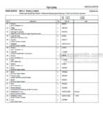 Photo 4 - Toyota 7SM10 7SM12 Spare Parts Catalogue Powered Pallet Stacker 243252 SN963650-