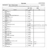 Photo 4 - Toyota 7SM10 7SM12 Spare Parts Catalogue Powered Pallet Stacker 243252 SN963650-