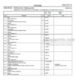 Photo 4 - Toyota 7SM10 7SM12 Spare Parts Catalogue Powered Pallet Stacker 217984 SN715397-
