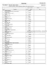 Photo 4 - Toyota 7SM12F Spare Parts Catalogue Powered Pallet Stacker 239402 SN956528-