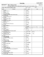 Photo 4 - Toyota 7SM12F Spare Parts Catalogue Powered Pallet Stacker 243240 SN963650-
