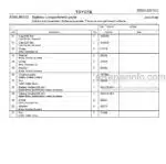 Photo 4 - Toyota 7SM12F Spare Parts Catalogue Powered Pallet Stacker 210506 SN570989-