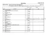 Photo 4 - Toyota 7SM12F Spare Parts Catalogue Powered Pallet Stacker 217990 SN715397-