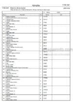 Photo 4 - Toyota 7SM12S Spare Parts Catalogue Powered Pallet Stacker 183700 SN437050-