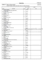 Photo 4 - Toyota 7SM12S Spare Parts Catalogue Powered Pallet Stacker 209621 SN560432-