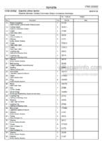 Photo 4 - Toyota 7SM12S Spare Parts Catalogue Powered Pallet Stacker 210502 SN570989-