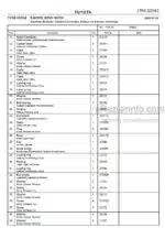 Photo 4 - Toyota 7SM12S Spare Parts Catalogue Powered Pallet Stacker 210502 SN570989-