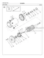 Photo 2 - Toyota 7SM12S Spare Parts Catalogue Powered Pallet Stacker 219213 SN723981-