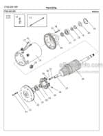 Photo 2 - Toyota 7SM12S Spare Parts Catalogue Powered Pallet Stacker 243255 SN963650-