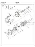 Photo 2 - Toyota 7SM12S Spare Parts Catalogue Powered Pallet Stacker 243255 SN963650-