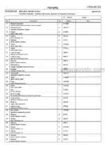 Photo 4 - Toyota 7SM12S Spare Parts Catalogue Powered Pallet Stacker 243255 SN963650-