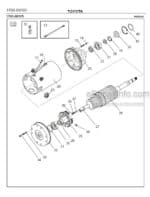 Photo 2 - Toyota 7SM12S Spare Parts Catalogue Powered Pallet Stacker 244852 SN970566-