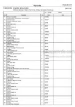 Photo 4 - Toyota 7SM12S Spare Parts Catalogue Powered Pallet Stacker 244852 SN970566-