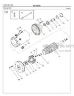 Photo 2 - Toyota 7SM16D Spare Parts Catalogue Powered Pallet Stacker 219408 SN723981-