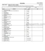 Photo 4 - Toyota 7SM16D Spare Parts Catalogue Powered Pallet Stacker 226993 SN922602-