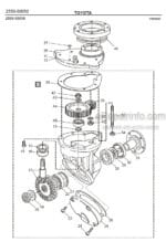 Photo 2 - Toyota 7SM16D Spare Parts Catalogue Powered Pallet Stacker 232992 SN936513-