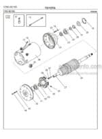 Photo 2 - Toyota 7SM16D Spare Parts Catalogue Powered Pallet Stacker 243234 SN963650-
