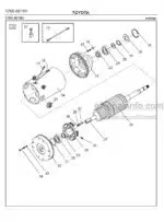 Photo 2 - Toyota 7SM16D Spare Parts Catalogue Powered Pallet Stacker 243234 SN963650-