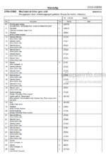 Photo 4 - Toyota 7SM16D Spare Parts Catalogue Powered Pallet Stacker 244849 SN970566-