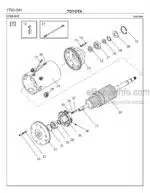 Photo 2 - Toyota 7SM16D Spare Parts Catalogue Powered Pallet Stacker 183696 SN437050-