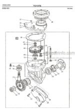Photo 2 - Toyota 7SM16D Spare Parts Catalogue Powered Pallet Stacker 209627 SN560555-