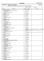 Photo 4 - Toyota 7SM16D Spare Parts Catalogue Powered Pallet Stacker 216444 SN704423-