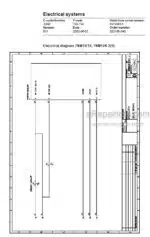 Photo 3 - Toyota 7SM Series Service Guide Powered Pallet Stacker 202185-040 SN551390-