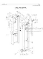 Photo 2 - Toyota 8BNCU15 8BNCU18 8BNCU20 Parts Catalog Forklift 00715-00145-14 SN55001 And Up